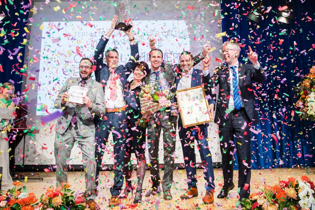 Ter Laak Orchids verkozen tot International Grower of the Year 2018