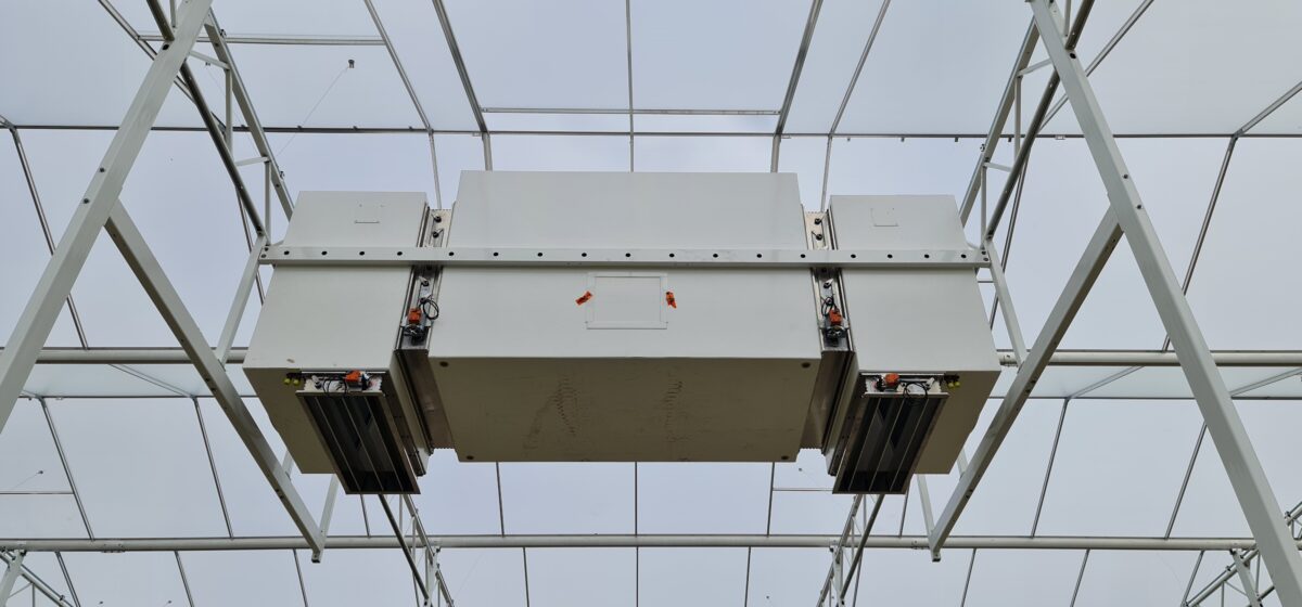 Eerste luchtbehandelingskasten op nieuwe kwekerij Schenkeveld geïnstalleerd