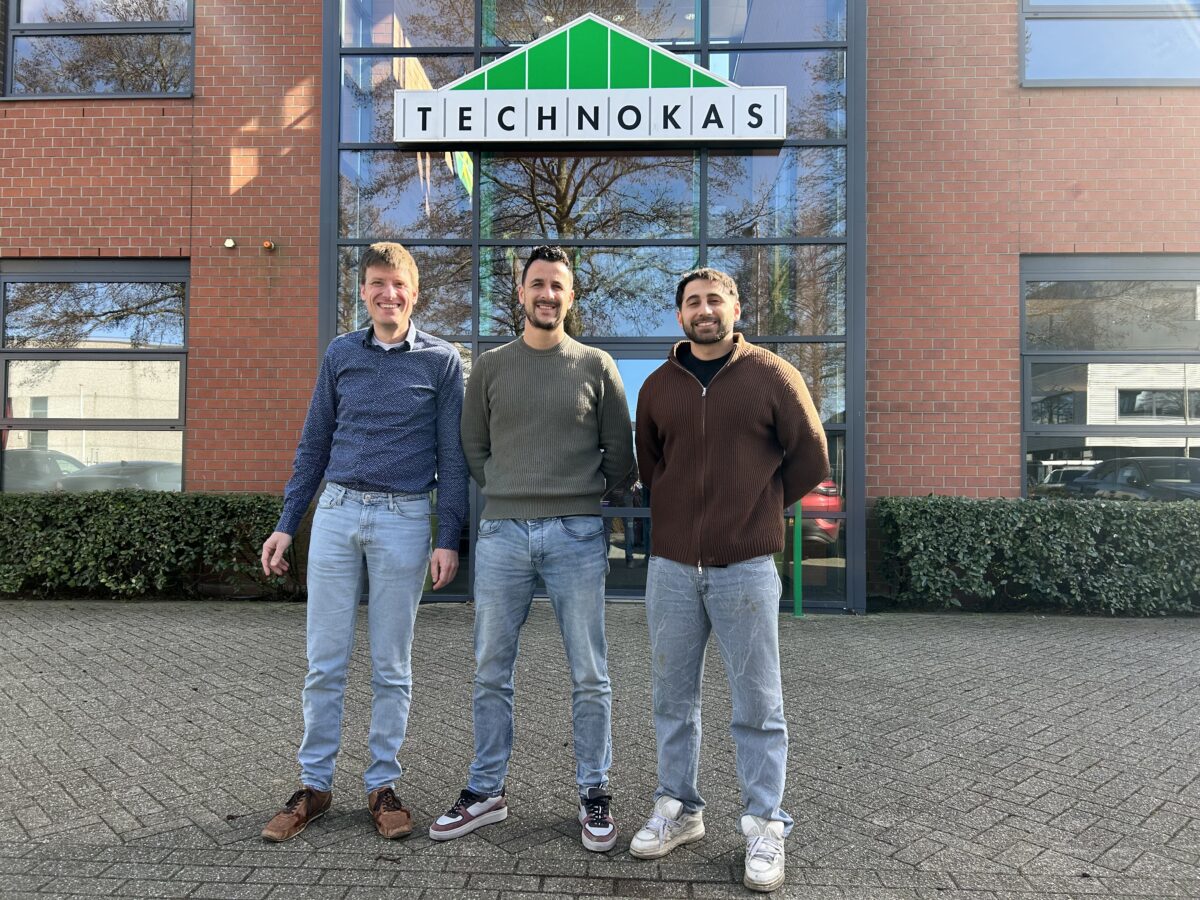 Drie nieuwe medewerkers versterken het team van Technokas